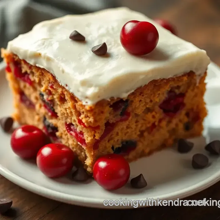 Bake Cherry Chip Cake