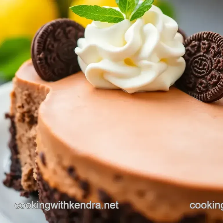 Indulge in My Bake Chocolate Cheesecake: Decadent Delight Recipe Bake Chocolate Cheesecake: Decadent Delight
