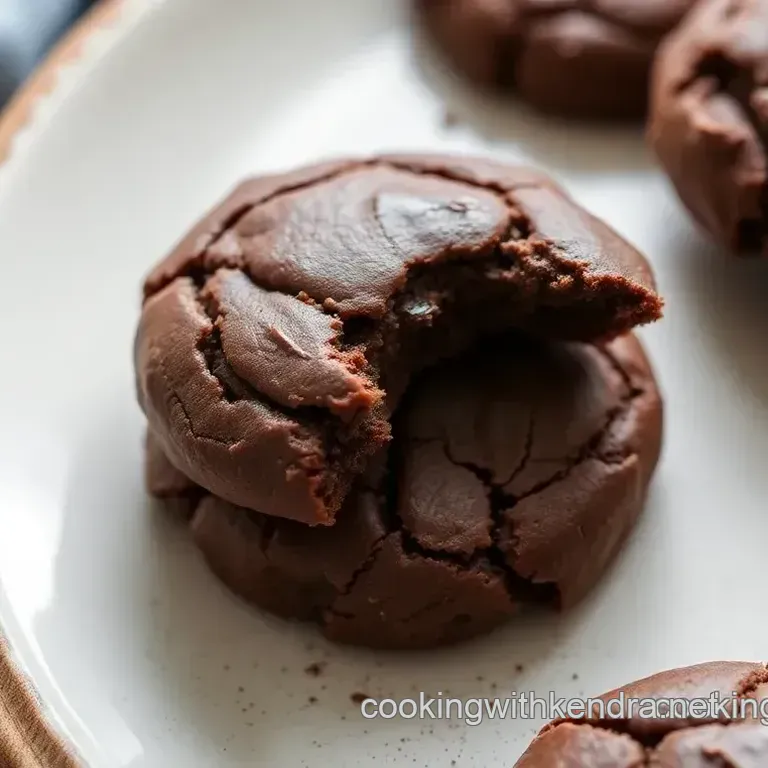 Decadent & Chewy Chocolate Cookies