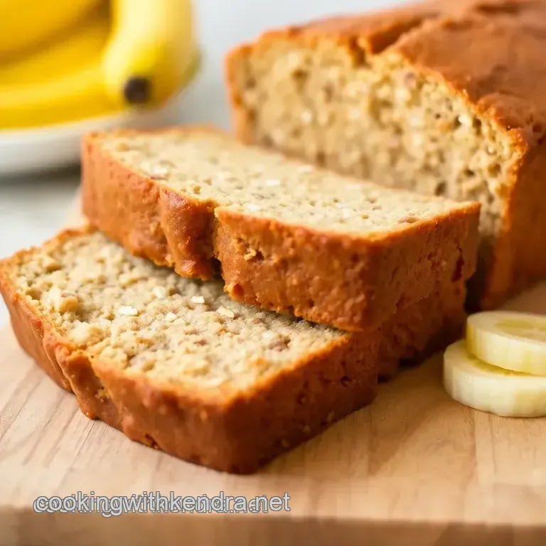 Delightful Cottage Cheese Banana Bread presentation