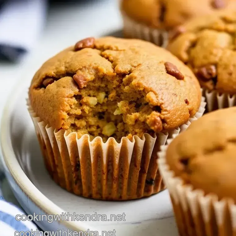 Moist & Delicious Courgette Muffins presentation