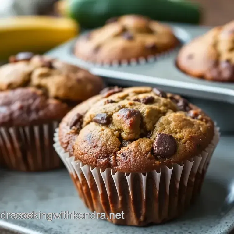 Moist & Delicious Courgette Muffins