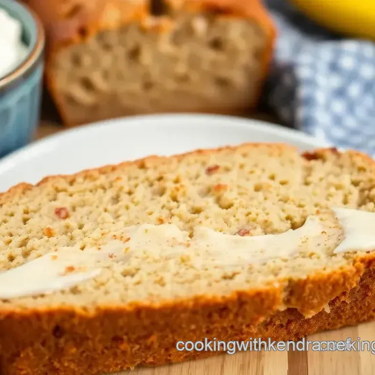 Creamy Banana Bread with Sweet Cinnamon Swirls