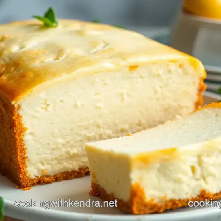 Delightfully Easy Bake Creamy Loaf Pan Basque Cheesecake Recipe