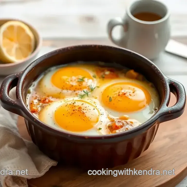 Bake Eggs Oeufs en Cocotte