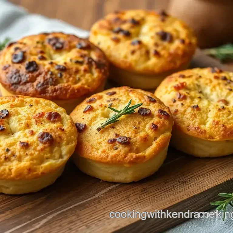 Bake English Muffin Rosemary Crisps