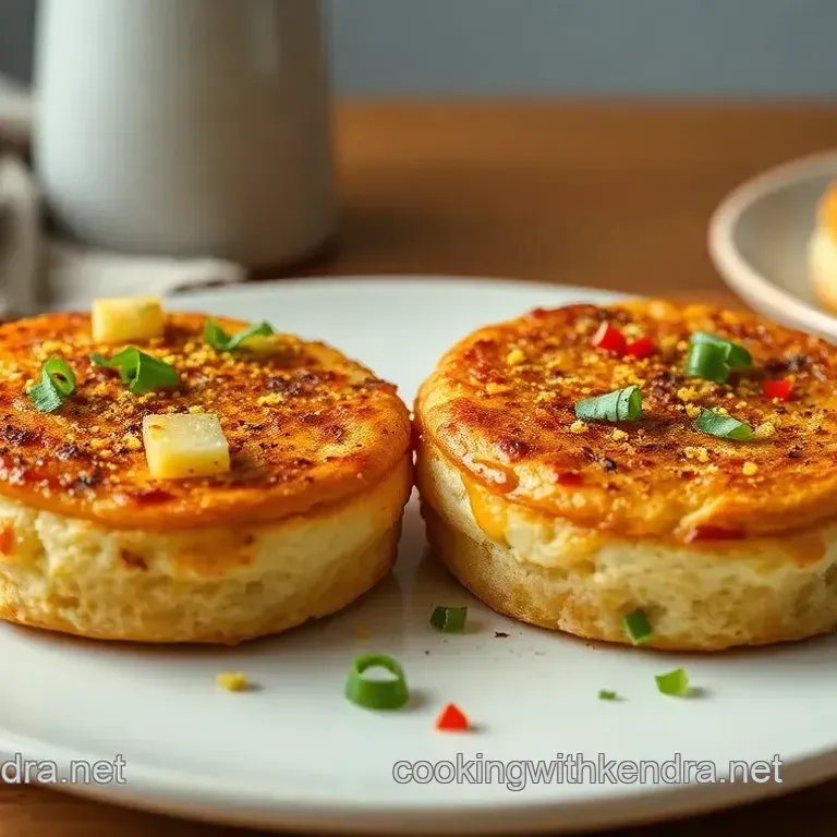 Zesty English Muffins with Flavorful Toppings
