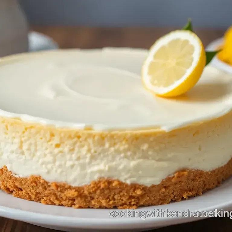 Indulgent Bake French Cheesecake - Creamy Delight: My Favorite Classic Recipe Creamy Delight: Classic French Cheesecake