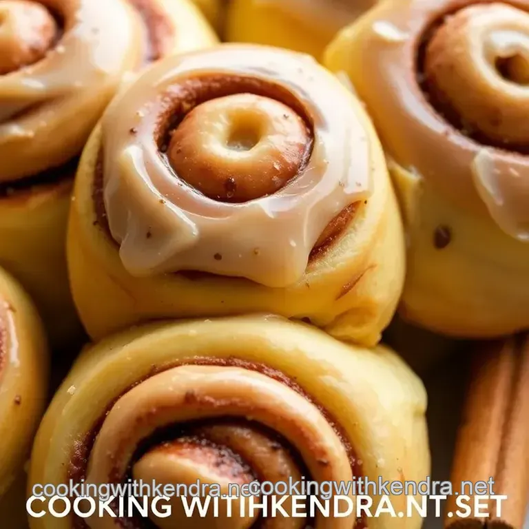 30-Minute Healthy Cinnamon Rolls presentation