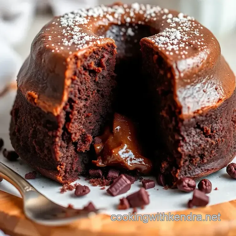 Bake Inside Out Cake: Decadent Chocolate Delight presentation