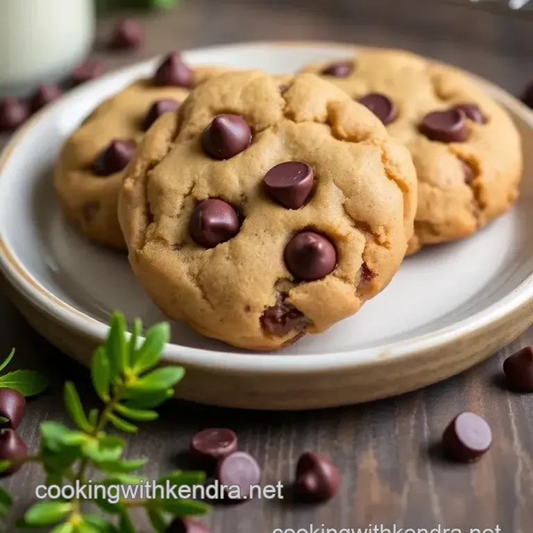 Quick & Easy Mini Chocolate Chip Cookies presentation