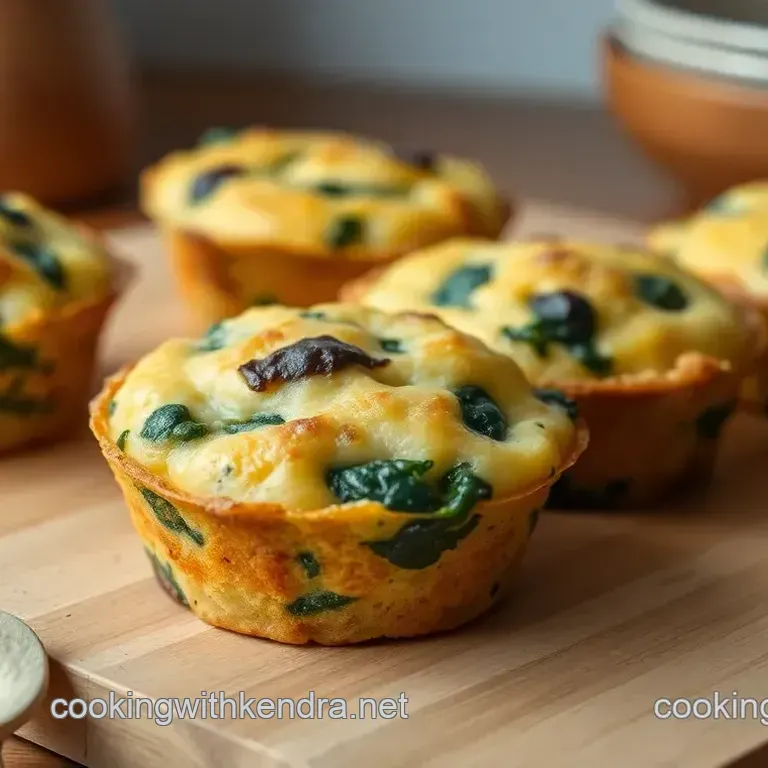 Spinach Mini Quiche Muffins: Bite-Sized Savory Goodness