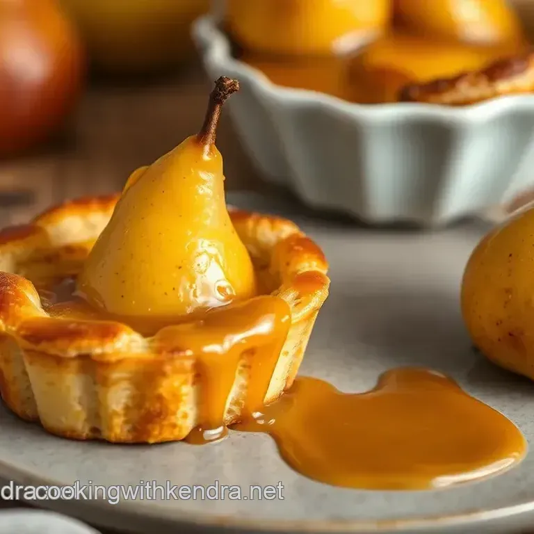 How to Bake Pear Clafouti with Butterscotch Sauce: A Comforting Delight!