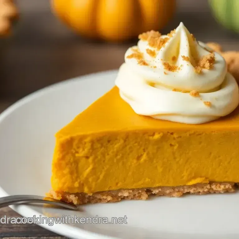 Decadent Pumpkin Pie with a Creamy Twist