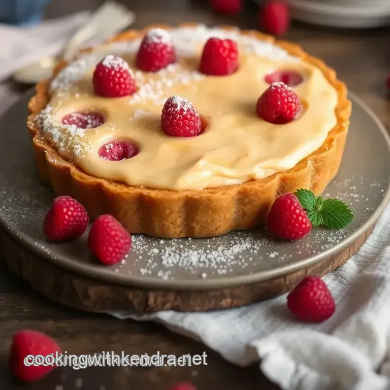Bake Raspberry Linzer Torte presentation