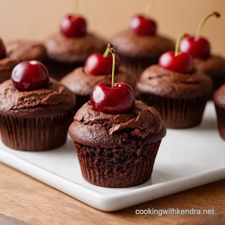 Bake Sale Bonanza Chocolate Cherry Cupcakes to Win the Day presentation