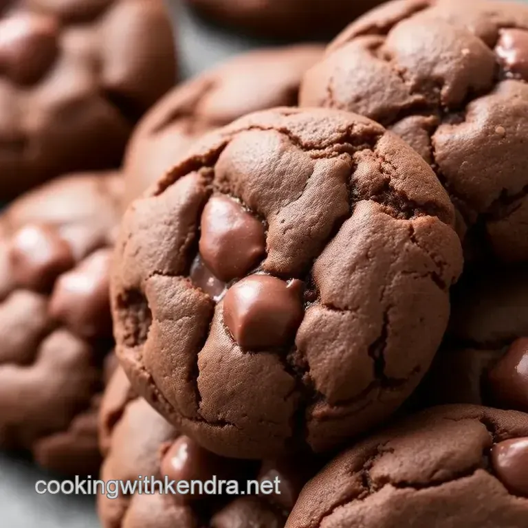 Trader Joe' s Inspired Chocolate Cookies presentation