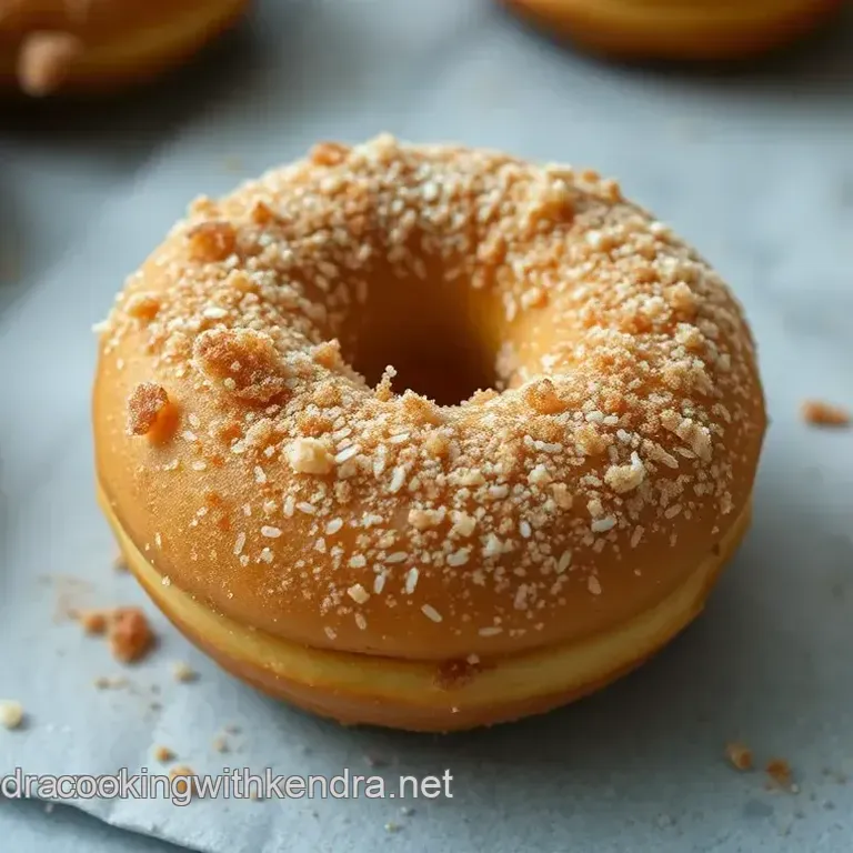 Baked Apple Donuts with Cinnamon Sugar Delight