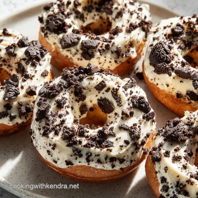 Baked Cookies and Cream Doughnuts The Crumbliest Dreamiest Homemade Treat