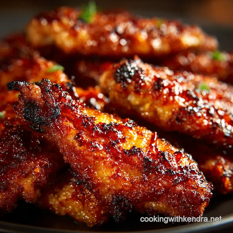 Baked Crispy Garlic Soy Chicken Wings