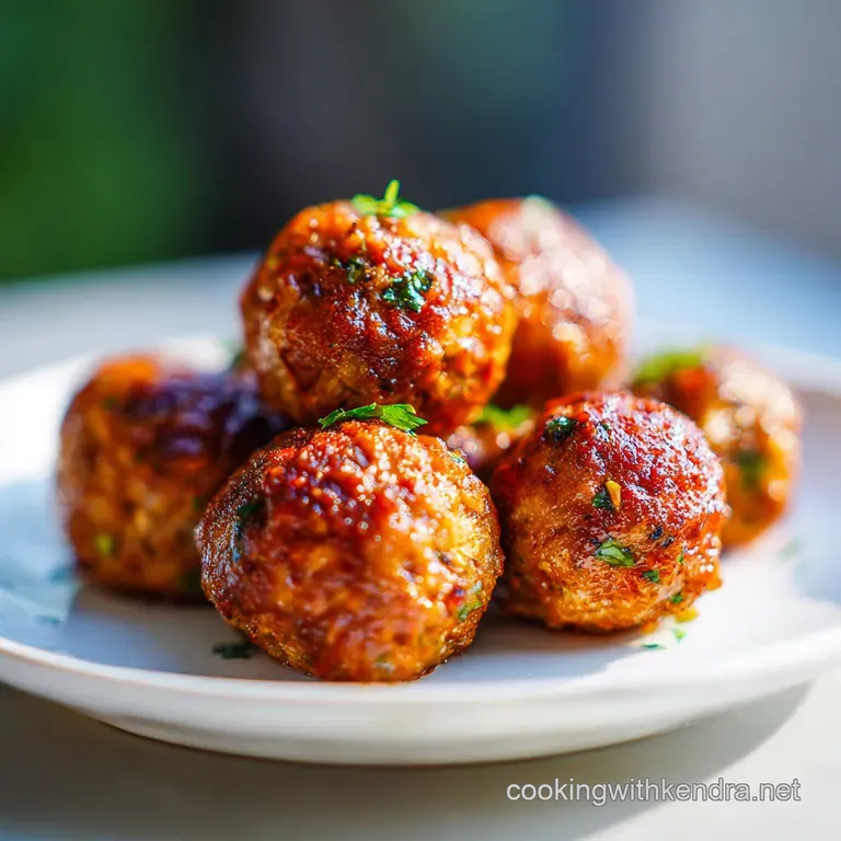 Baked Meatballs Recipe: Juicy Oven Finish