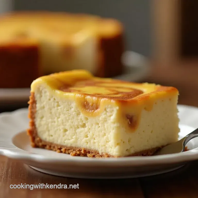 Southern Comfort Elevated the Banana Pudding Swirl Cheesecake presentation