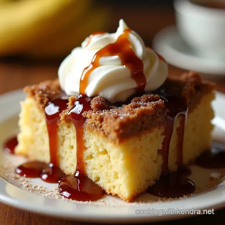 Banana Split Dump Cake a Slice of Summer Sunshine presentation