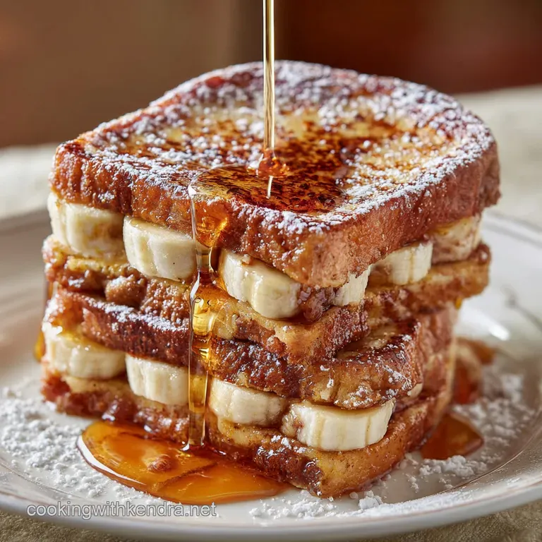 Banana Stuffed French Toast The Ultimate Banoffee Cream Cheese Brioche