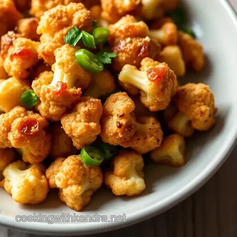 Bang Bang Cauliflower Wagamama Recipe presentation