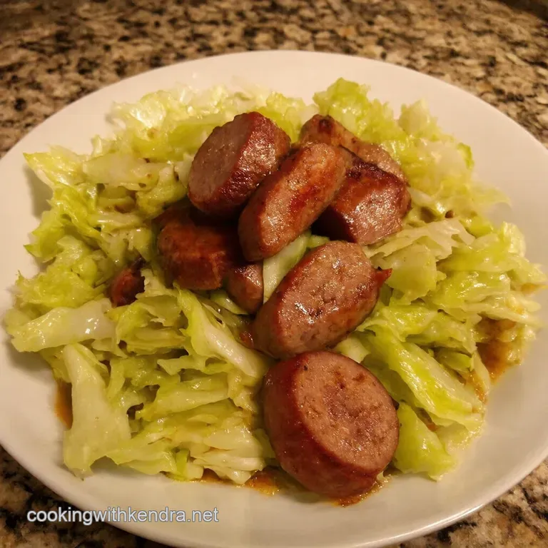 Bangers and Cabbage Mashup a Healthy Onepan Wonder presentation