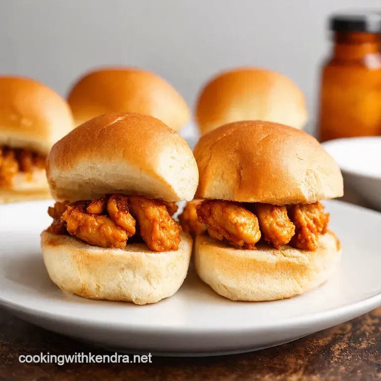 Bangin Bang Bang Chicken Sliders presentation