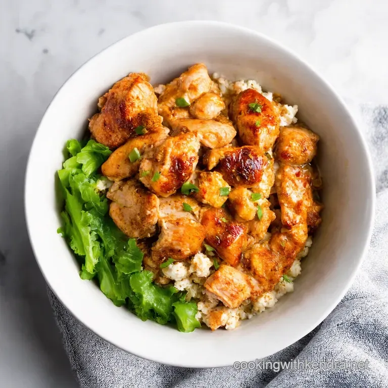 BBQ Chicken Bliss Bowl Cottage Cheese Edition