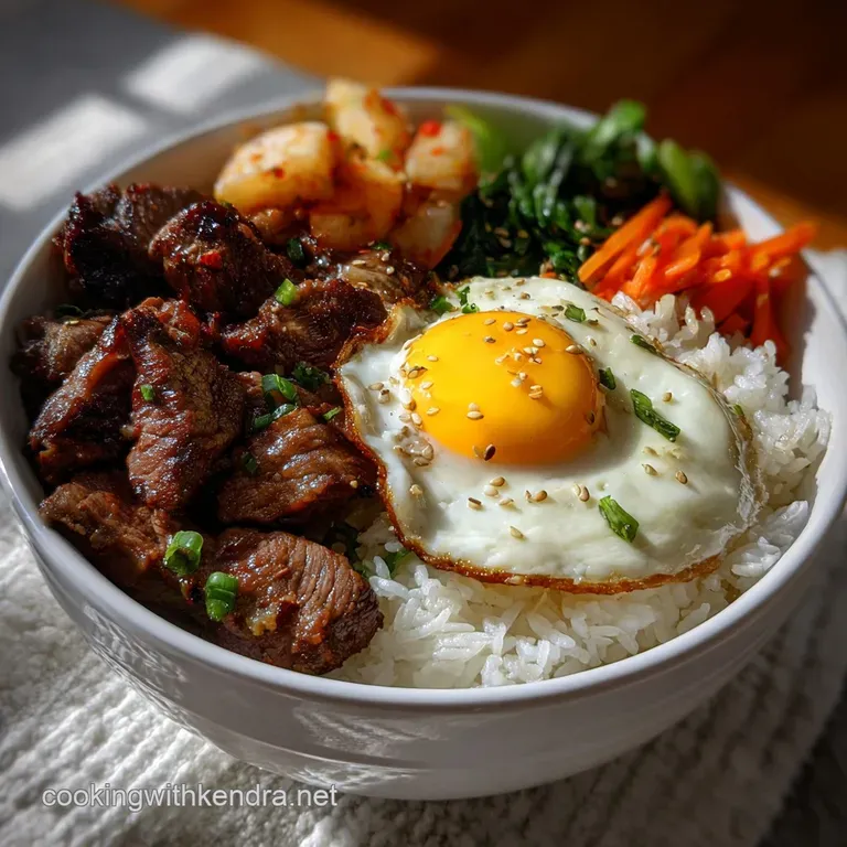 Korean BBQ Steak Rice Bowl for Velvety Tender Steak