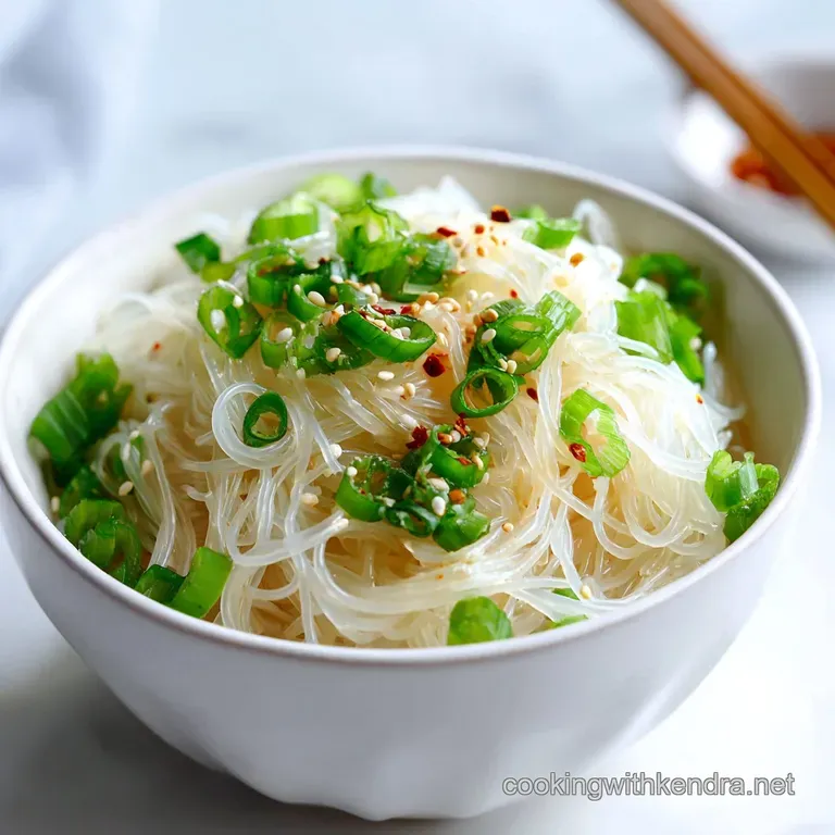 Bean Thread Noodles: Snappy Strands