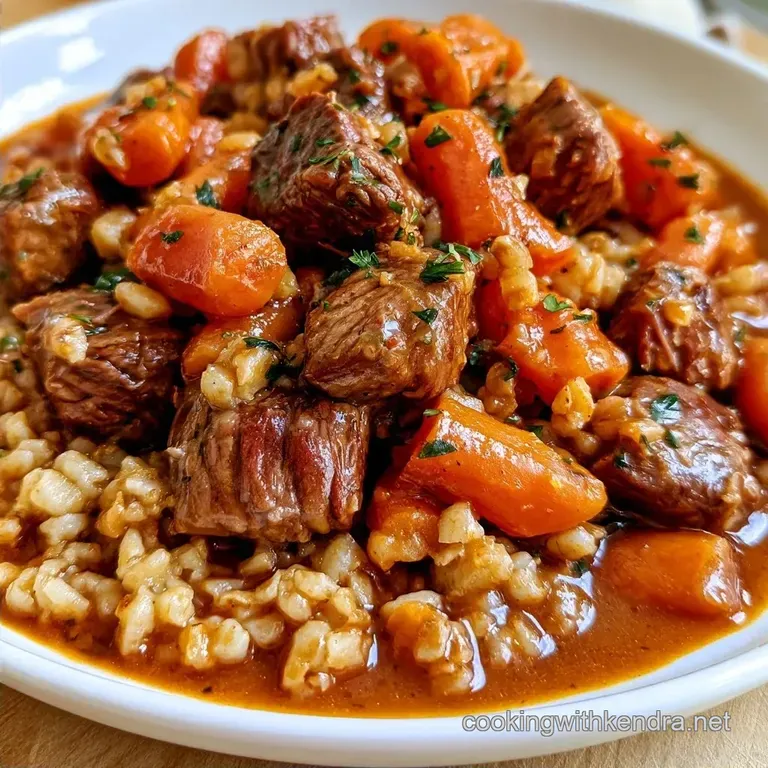 Hearty Beef and Barley Stew