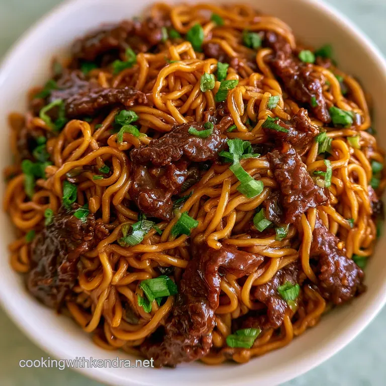 The Ultimate Beef Lo Mein: Tender and Glossy