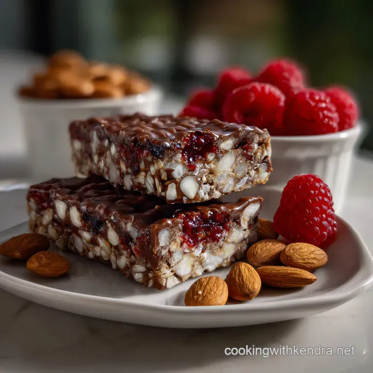 The Best Gluten Free Berry Almond Protein Bars