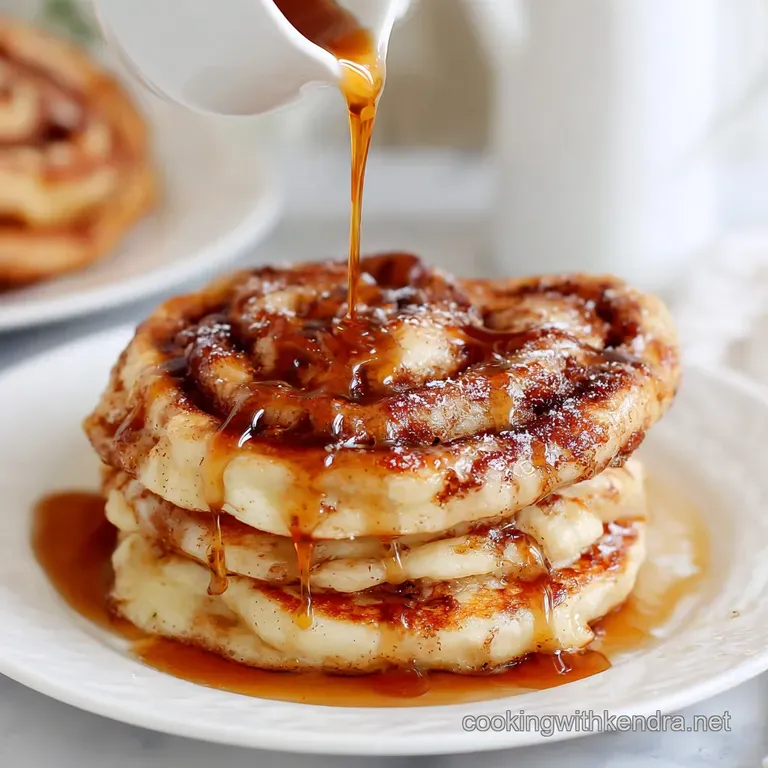 Cinnamon Swirl Pancakes: the Ultimate Brunch Upgrade presentation