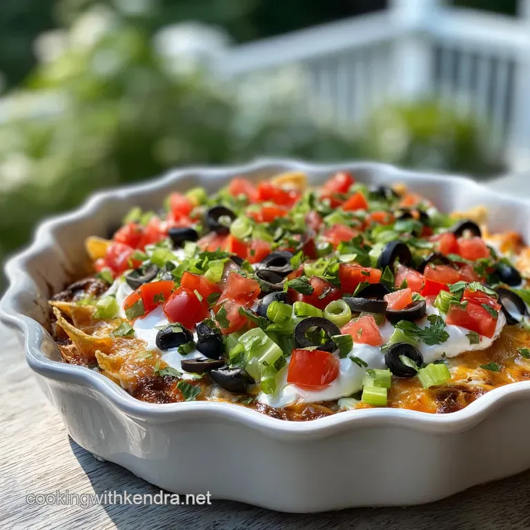 Individual portions of layered dip in glass cups. Each cup has garnishes with cilantro, tomatoes, and a sprinkle of cheese.