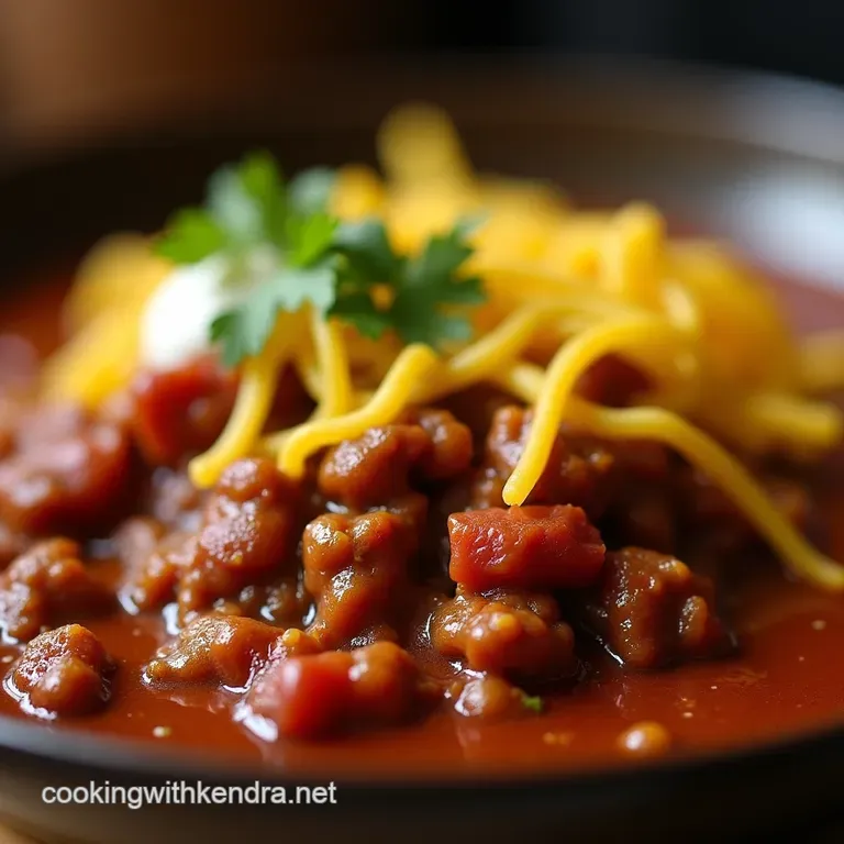 The Set It and Forget It Ultimate Slow Cooker Chili Deep Flavour Zero Fuss presentation
