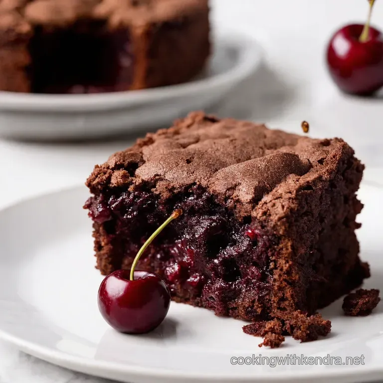 Black Forest Bliss Chocolate Cherry Dump Cake