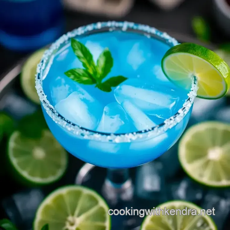 Blue Margarita Bliss presentation