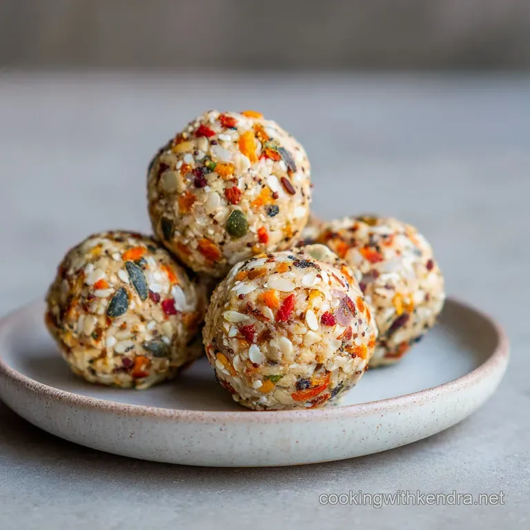 Two juicy meatballs nestled on creamy polenta, a scattering of fresh parsley, and a drizzle of rich, vibrant tomato sauce....