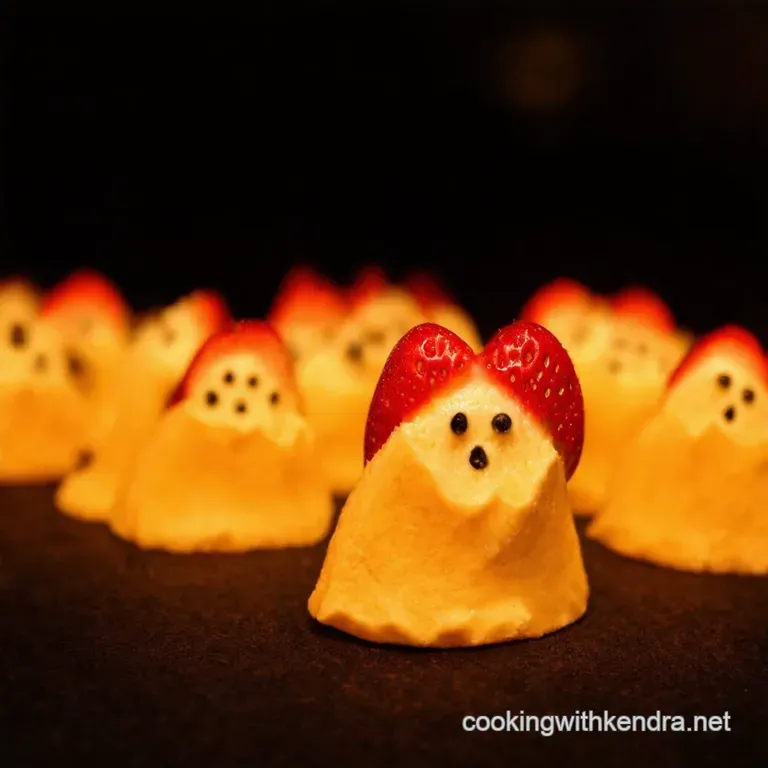 Bootiful Ghost Strawberries presentation