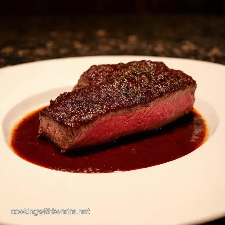 Bordelaise Sauce presentation