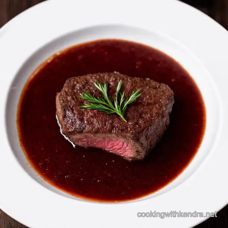 Bordelaise Sauce Classic Red Wine Sauce for Steak