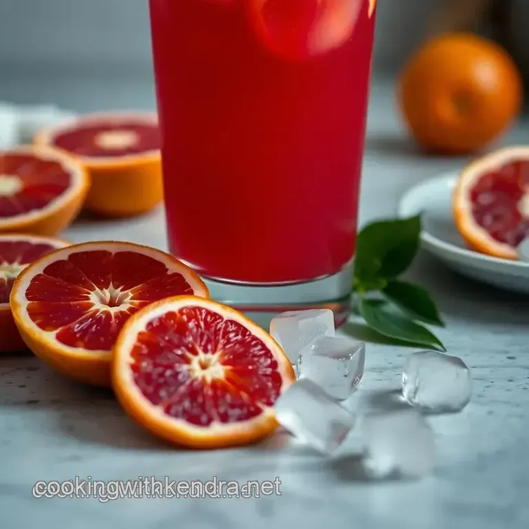 Bright & Zesty Blood Orange Juice: a Citrus Delight! presentation