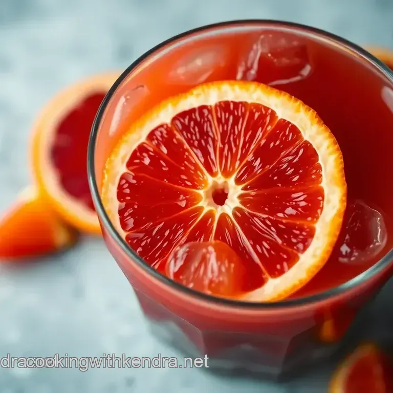 Bright & Zesty Blood Orange Juice: A Citrus Delight!