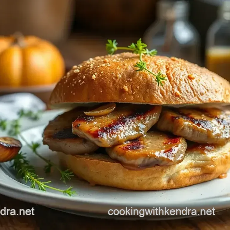 Broil Brat Sandwiches with Roasted Garlic