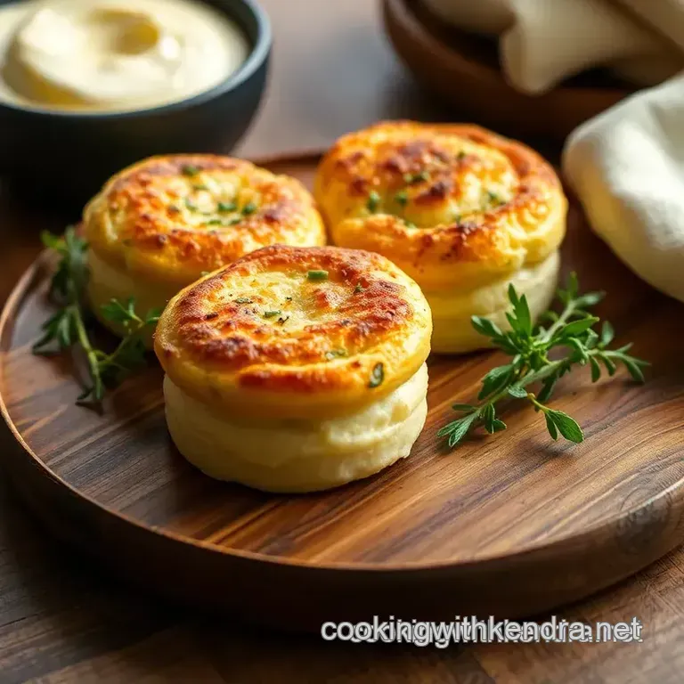 Broil English Muffins Garlic Bread Delight presentation